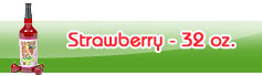 Sugar Free Strawberry Margarita Mix (32oz.)